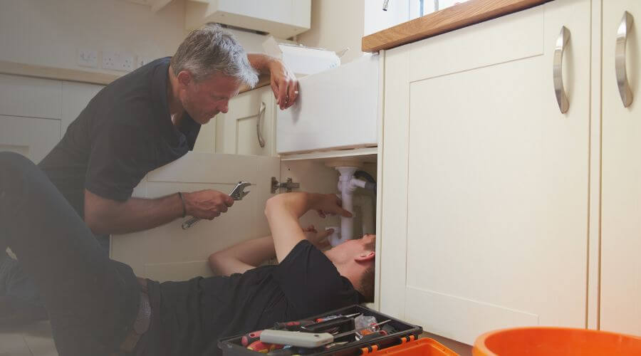 Professional burst pipe repair services in Osgood, IN